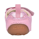 Girls Tiny Sky Light Pink Leather Shoe In Kids H Fit