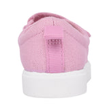 Girls City Bright Pink Canvas Shoe In Kids G Fit