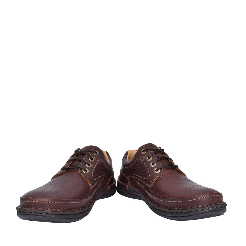 Mens Nature Three Leather G-fit Shoe In Brown
