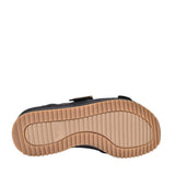 Ladies Brookleigh Sun Leather D-fit Mule In Black