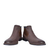 Santos 4722 Slip On Ankle Boot In Dark Brown