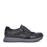 Ladies H-vicky 752002 Trainer In Blk Leather