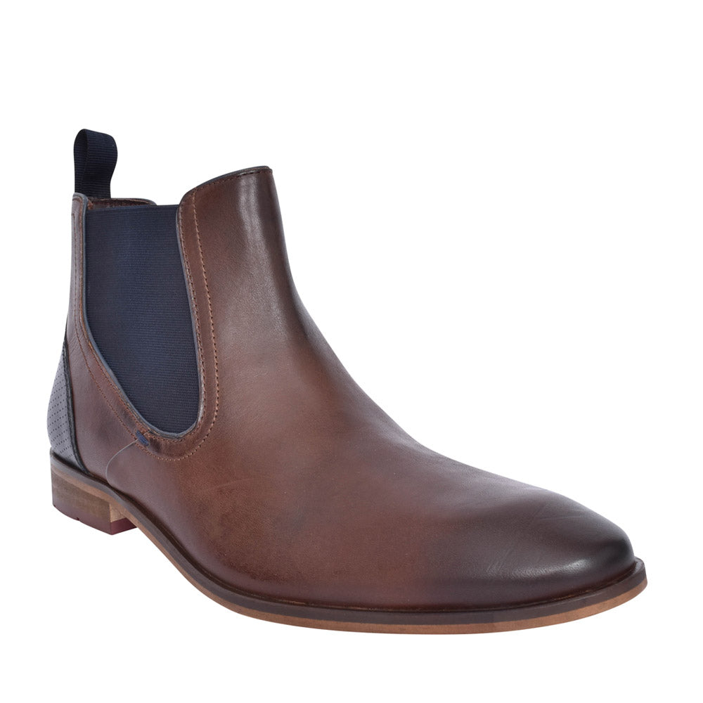 Men's Phoenix Slip On Ankle Boot In Brown