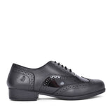 Girls Kada Laced Brogue In Black Interest