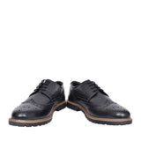 Girls Verity Laced Brogue In Black