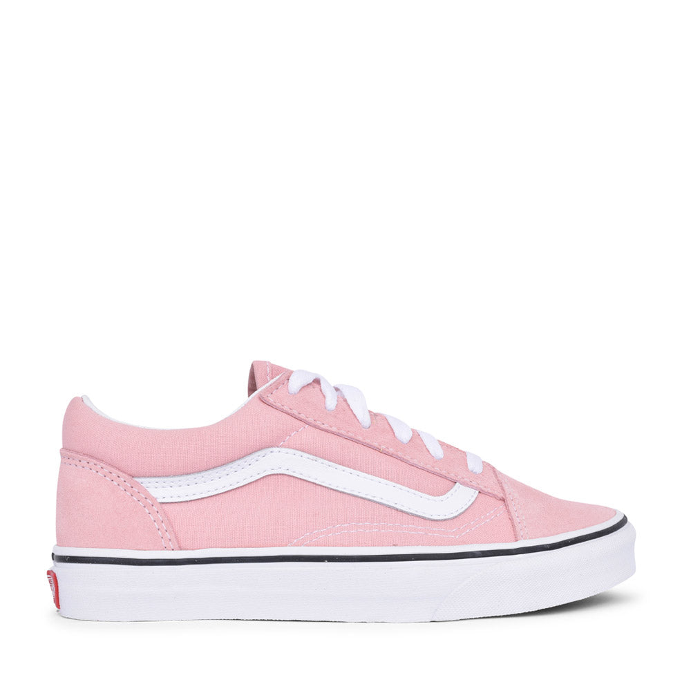 Girls Junior Old Skool Trainer In Lavender
