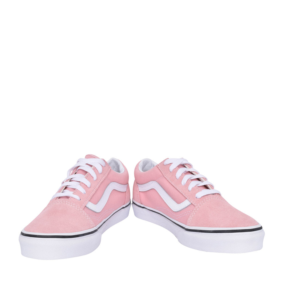 Girls Junior Old Skool Trainer In Lavender