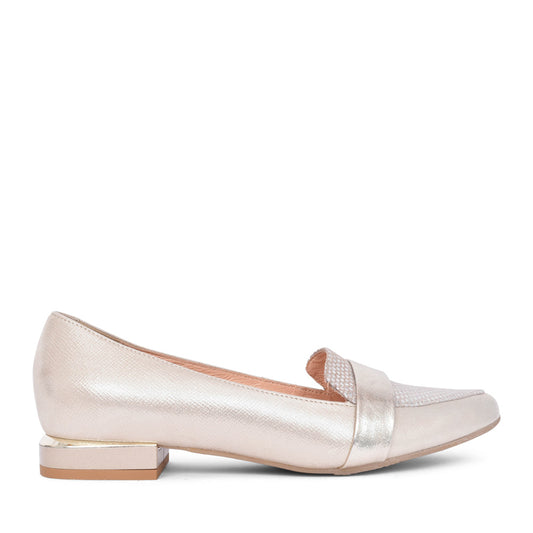 Ladies 5971 G-fit Slip-on Shoe In Gold Interest