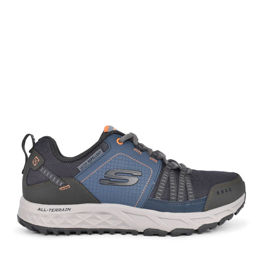 Mens 51591 Escape Plan Laced Walking Trainer In Navy