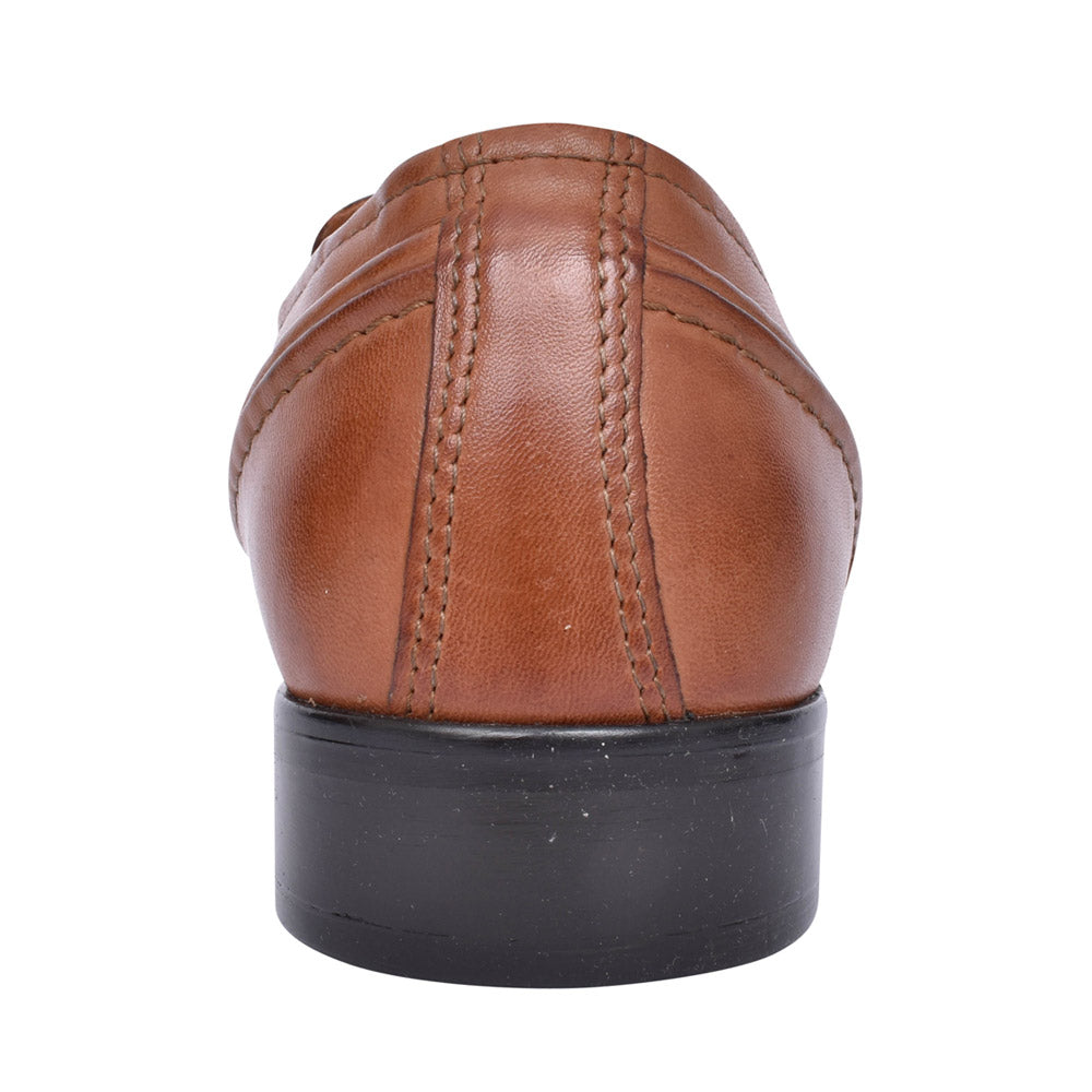 Mens Deegan Leather Slip-on Shoe In Tan