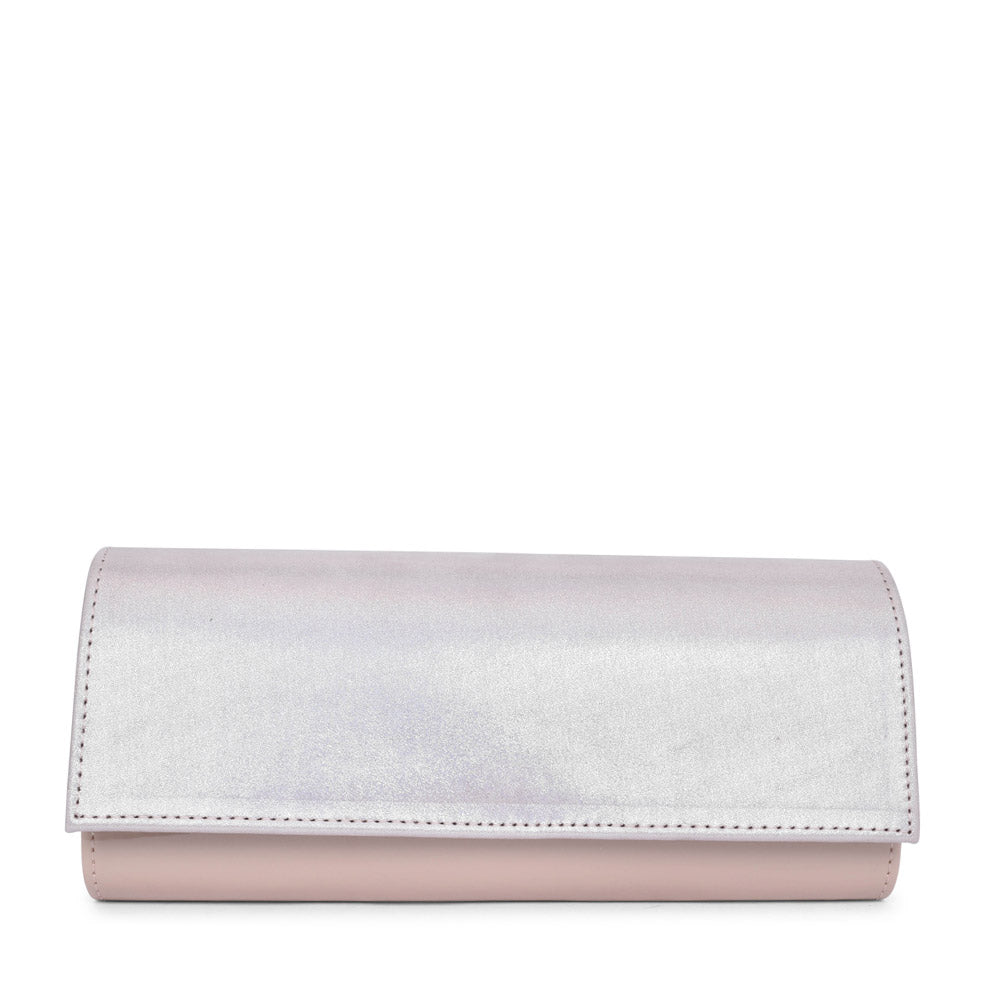 Ladies T11 Clutch Bag In Metallic