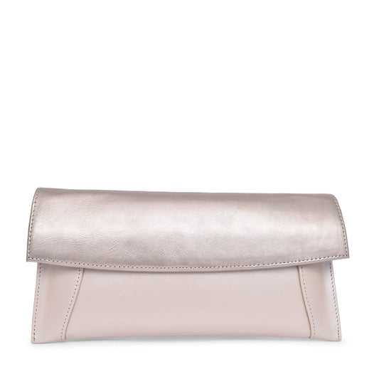 Ladies T1 Clutch Bag In Champagne
