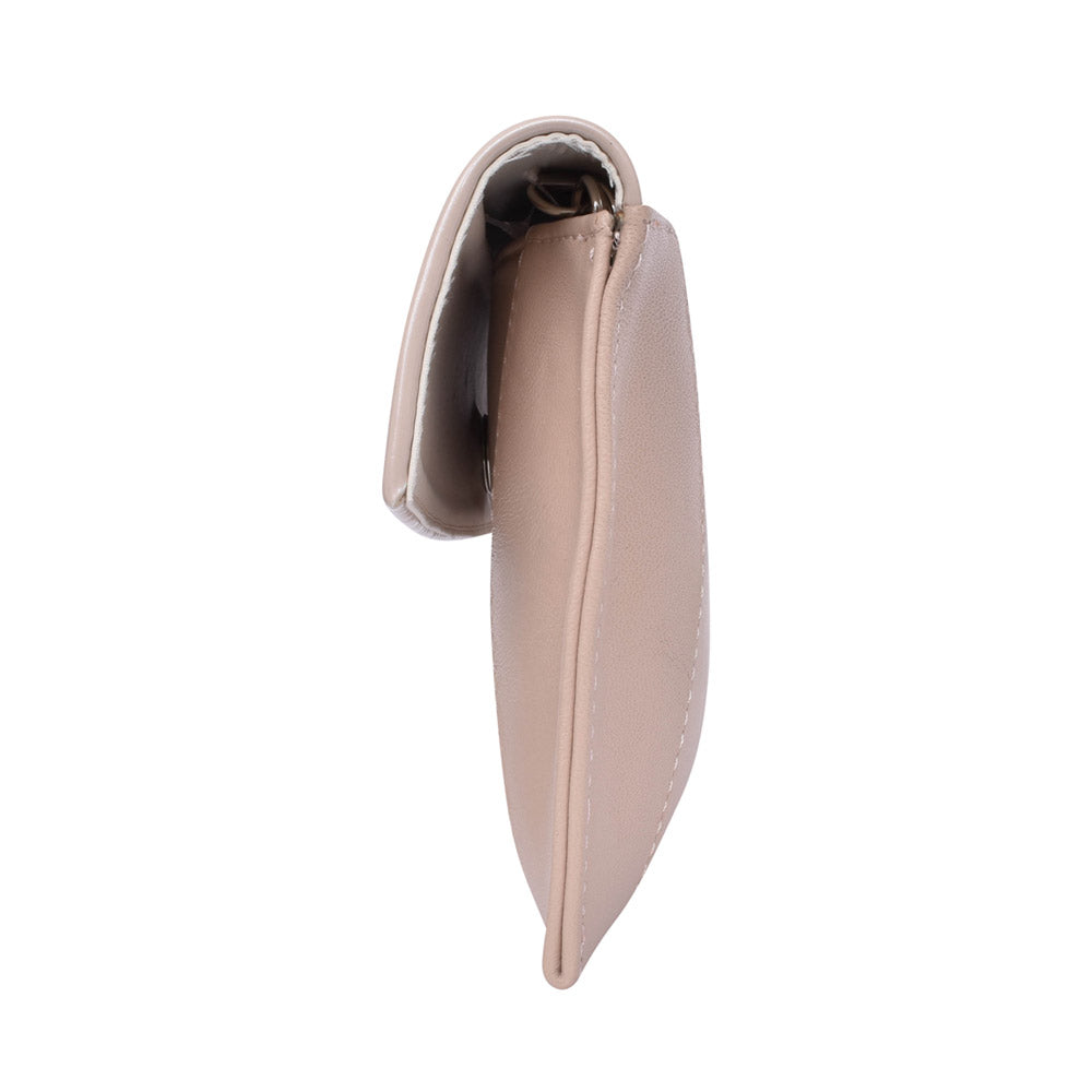 Ladies T1 Clutch Bag In Nude