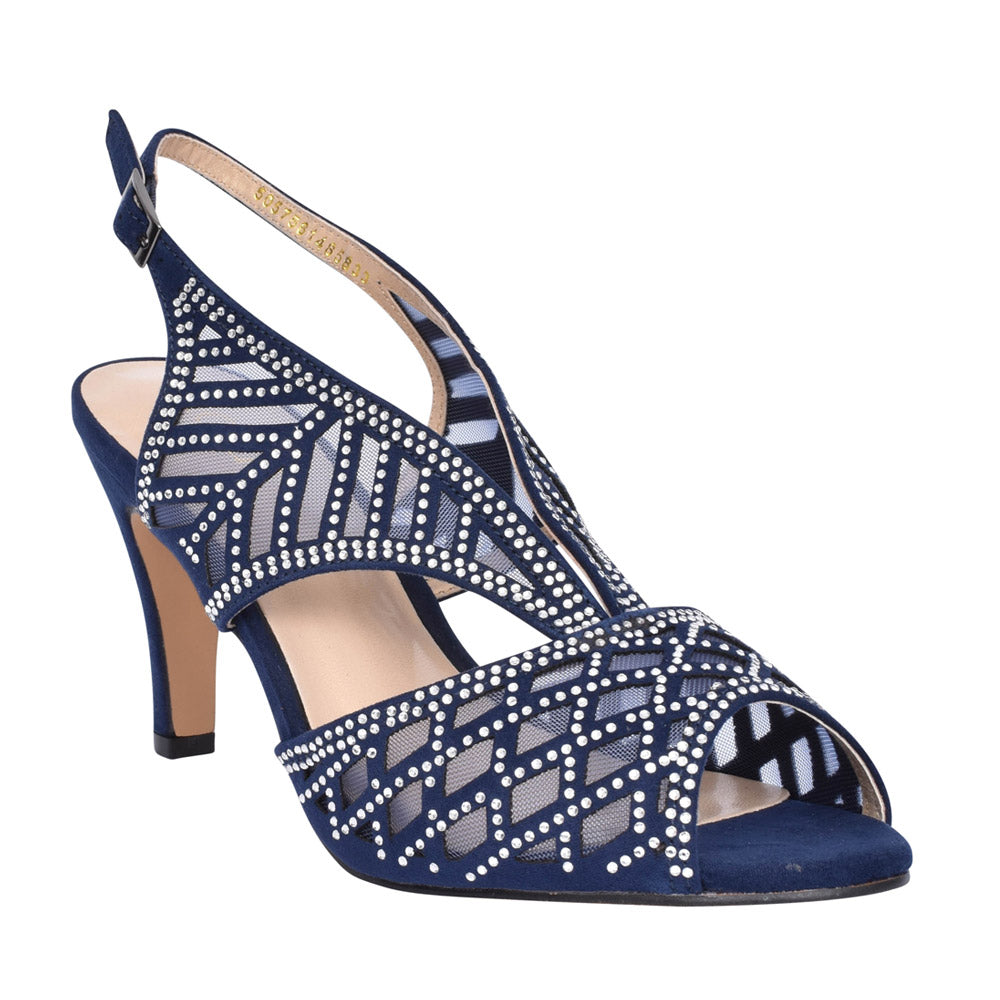 Ladies Uls262 Natalia Court Shoe In Navy