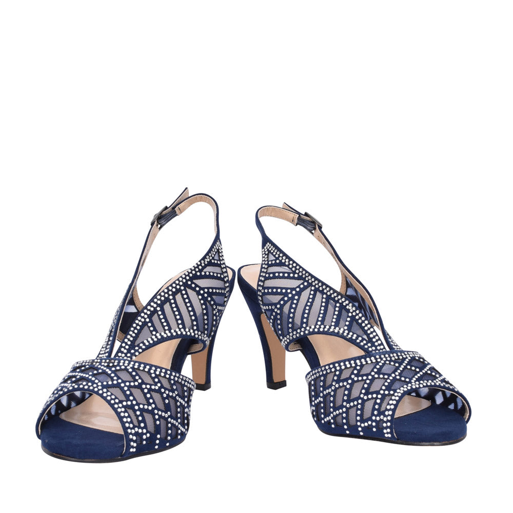 Ladies Uls262 Natalia Court Shoe In Navy
