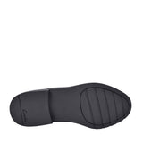 Girls Aubrie Tap Black Leather Brogue In Kids F Fit