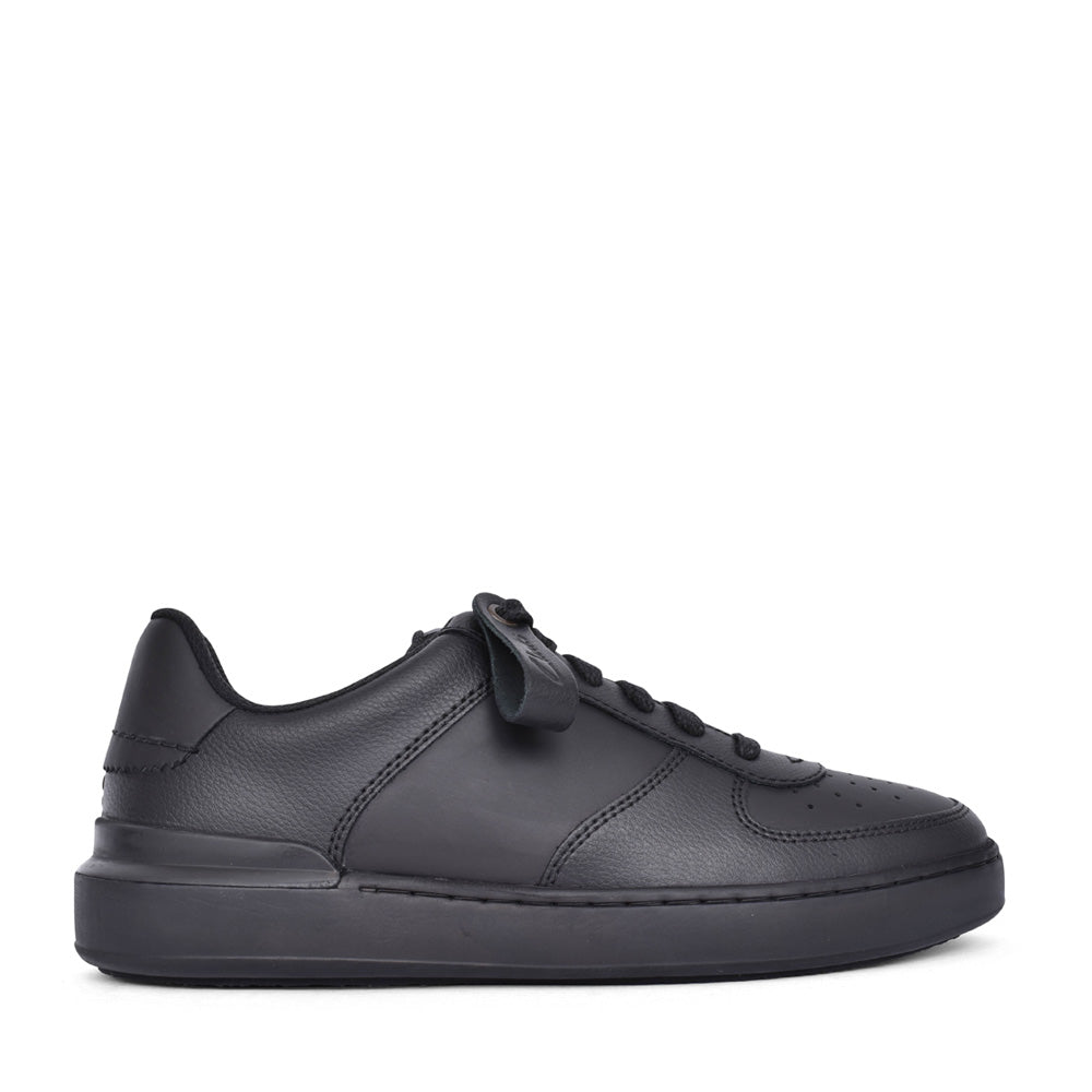 Mens Courtlite Tie G-fit Laced Trainer In Black
