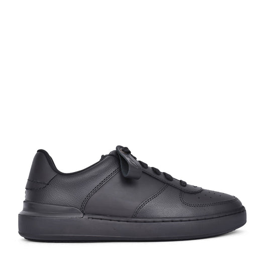 Mens Courtlite Tie G-fit Laced Trainer In Black