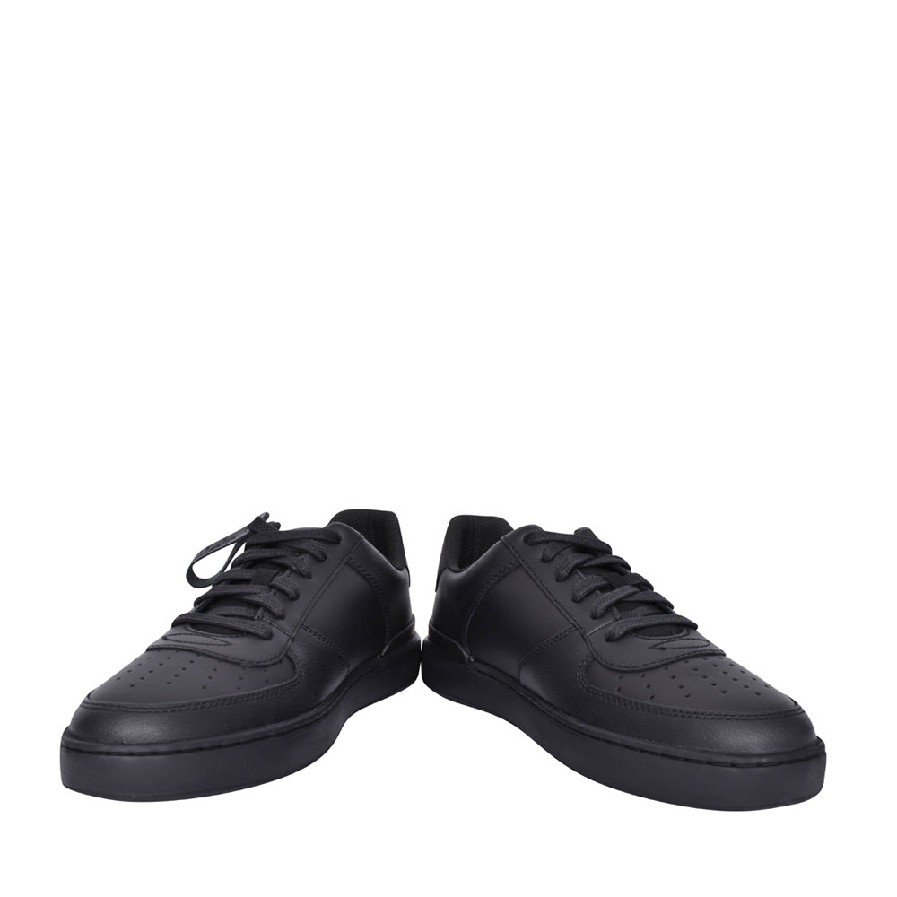 Mens Courtlite Tie G-fit Laced Trainer In Black