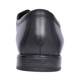 Mens Howard Walk H-fit Shoe In Blk Leather