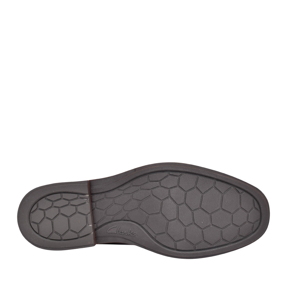 Mens Un Hugh Lace Leather G-fit Shoe In Brown