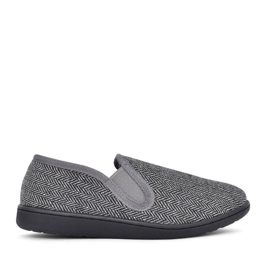 Mens King Ease G-fit Slipper In Grey