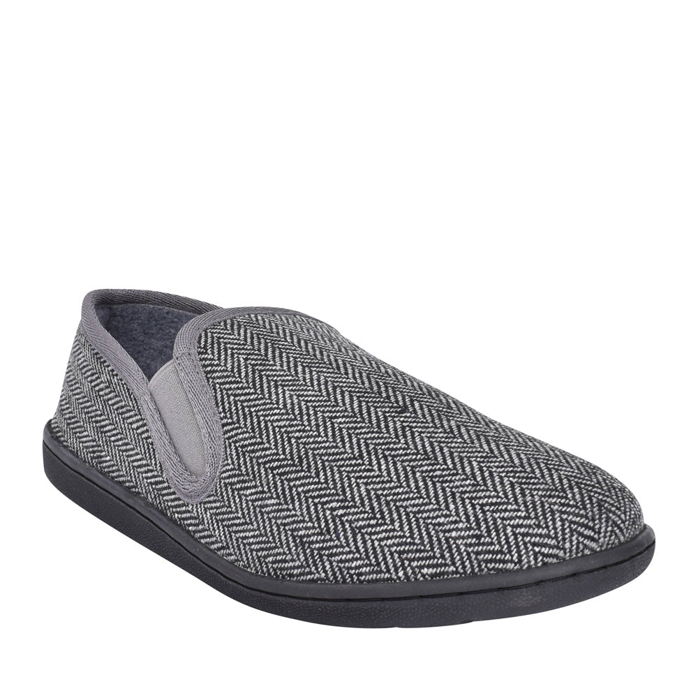 Mens King Ease G-fit Slipper In Grey
