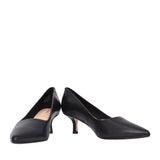Ladies Violet55 Rae Leatherd-fit Court Shoe In Black