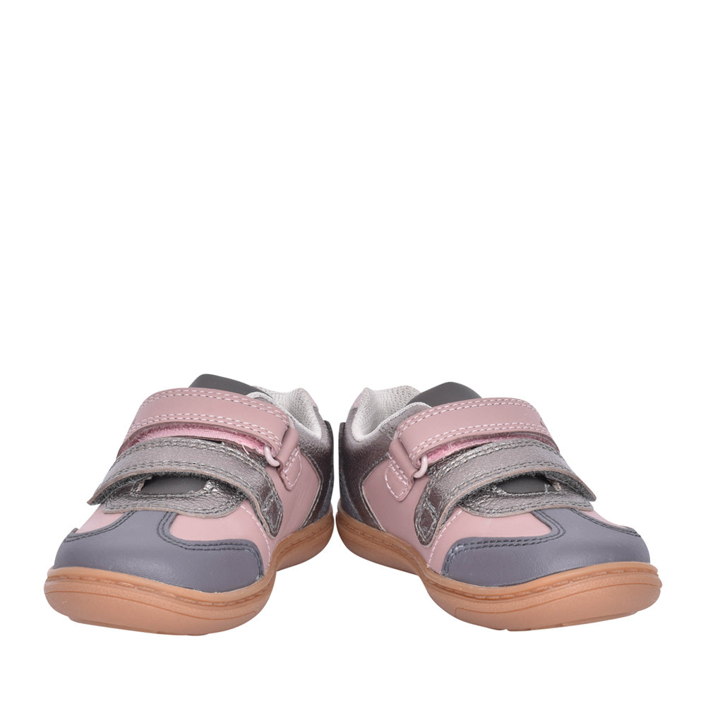 Girls Flash Print Pink Combi Shoe In Kids G Fit