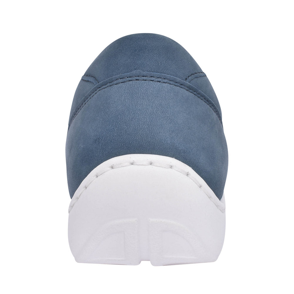 Ladies 496325 Henni Velcro Shoe In Denim