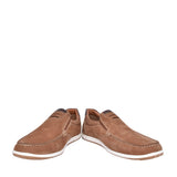 Mens Sage Slip On Shoe In Chestnut