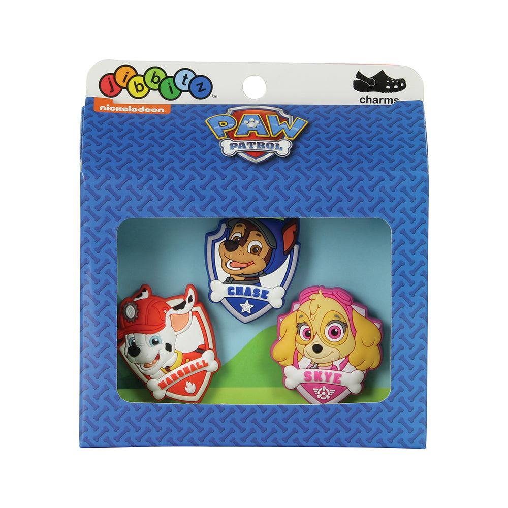 Paw Patrol 3-pack Jibbitz Charms In Multi-colour