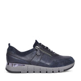 Ladies 9080009 H-petra Laced Trainer In Navy