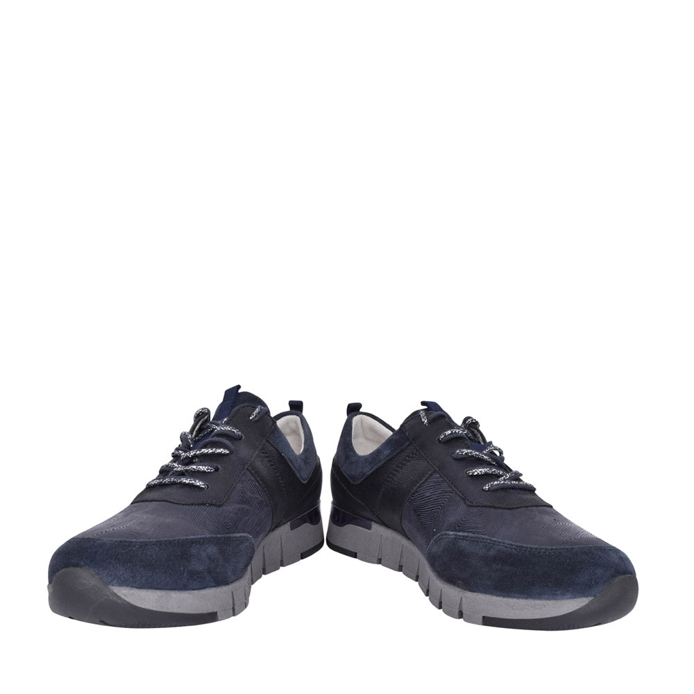 Ladies 9080009 H-petra Laced Trainer In Navy