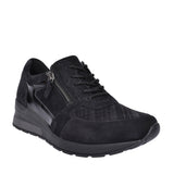 Ladies 939h01 H-clara Laced Trainer In Black