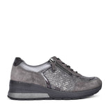 Ladies 939008 H-clara Laced Trainer In Grey