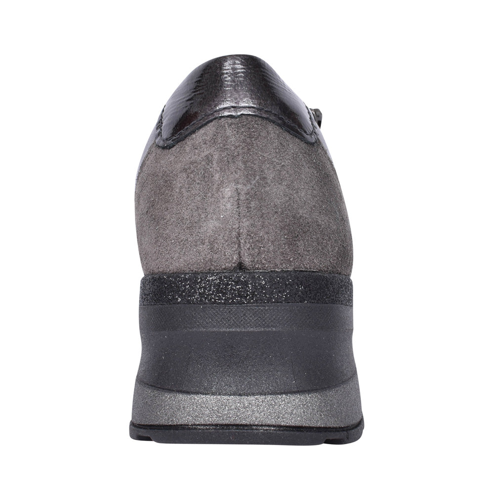 Ladies 939008 H-clara Laced Trainer In Grey