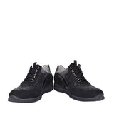 Ladies 98009 Himona Laced Trainer In Black