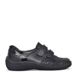 Ladies 312h01 Hesna Velcro Shoe In Black