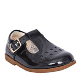 Girls Drew Play Black Patent T-bar Shoe In Kids G Fit
