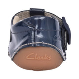 Girls Tiny Beat Navy Patent Shoe In Kids F Fit