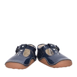 Girls Tiny Beat Navy Patent Shoe In Kids G Fit
