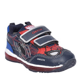 Boys B2684a Todo Velcro Trainer In Navy