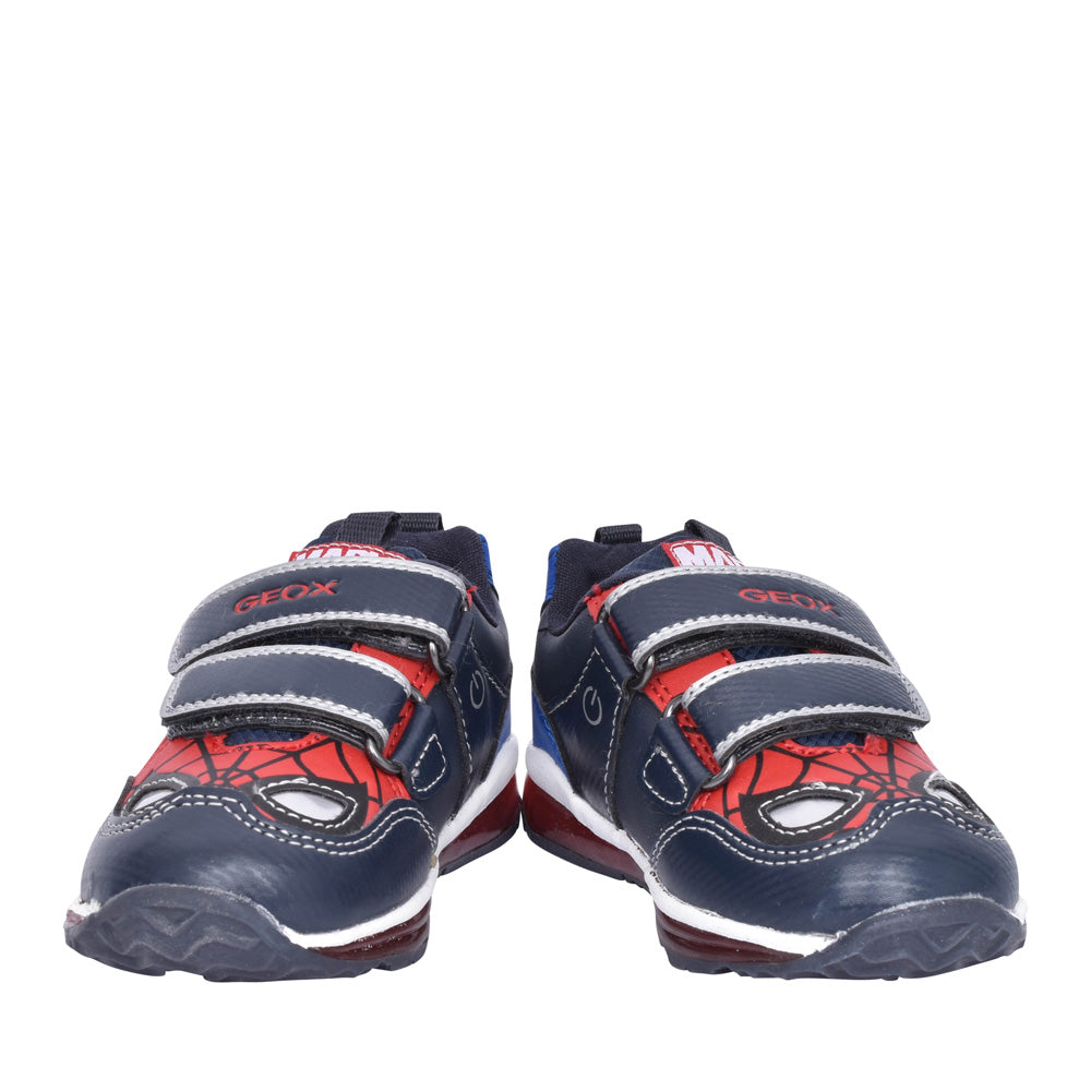 Boys B2684a Todo Velcro Trainer In Navy