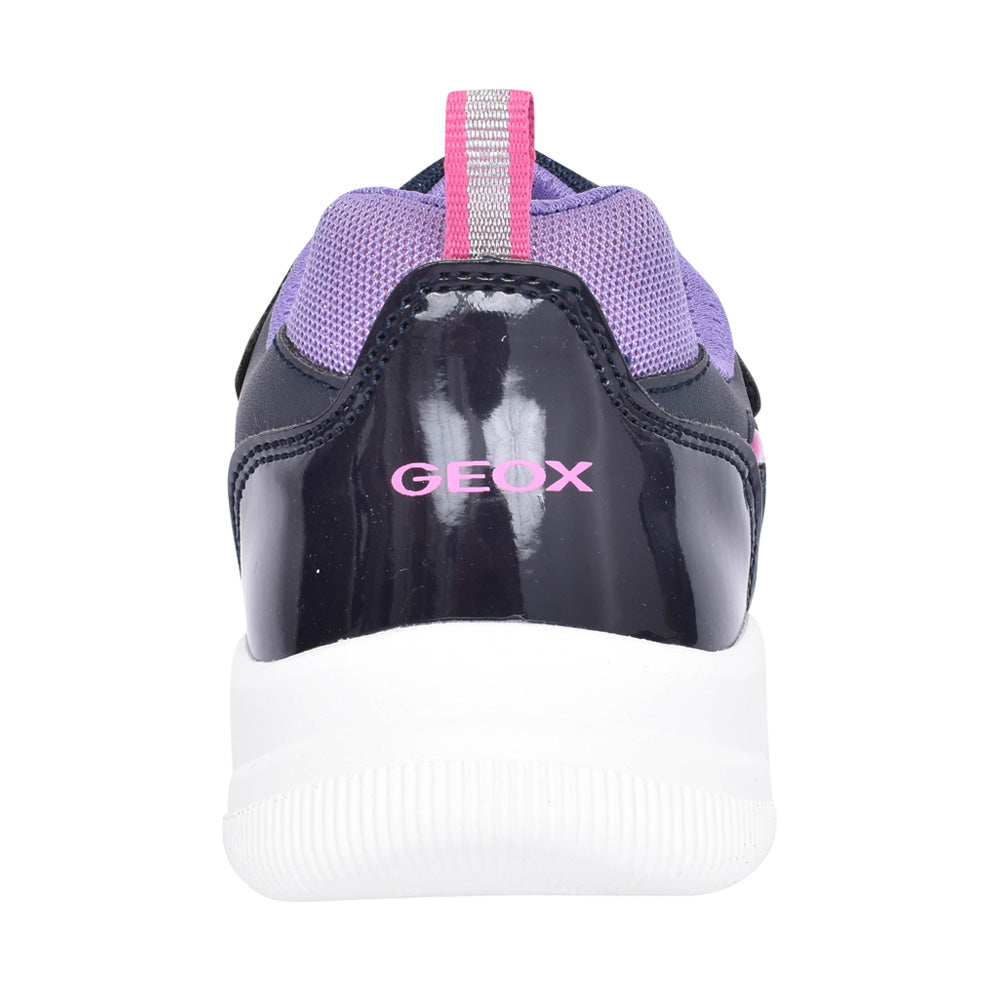 Girls J16dla Aril Velcro Trainer In Navy