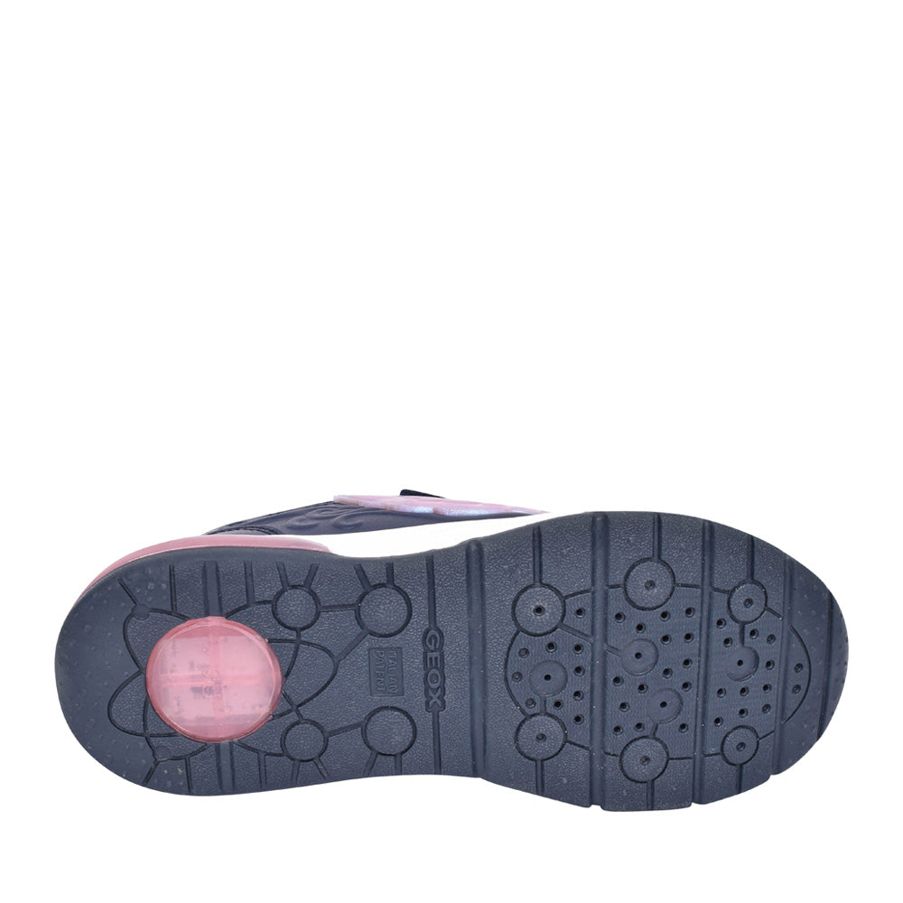 Girls J268vbspaceclub Velcro Trainer In Navy