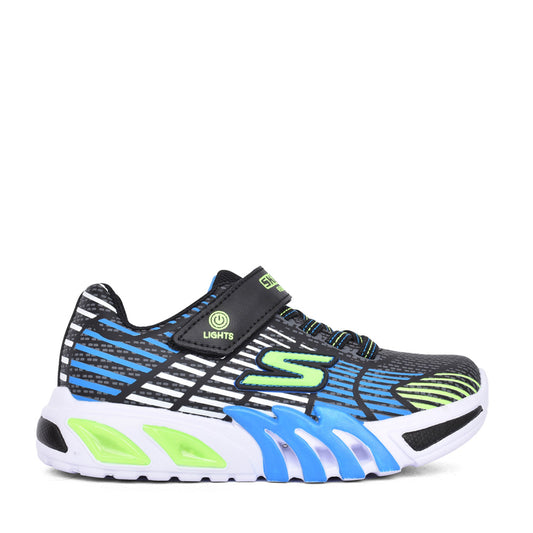 Boys 400135l Flex-glow Velcro Trainer In Blue