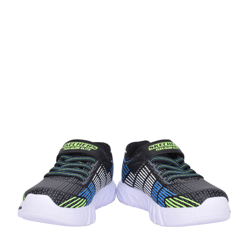 Boys 400135l Flex-glow Velcro Trainer In Blue