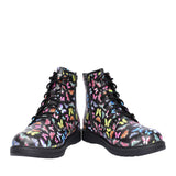 Girls 303420l Butterfly Squad Laced Ankle Boot In Black