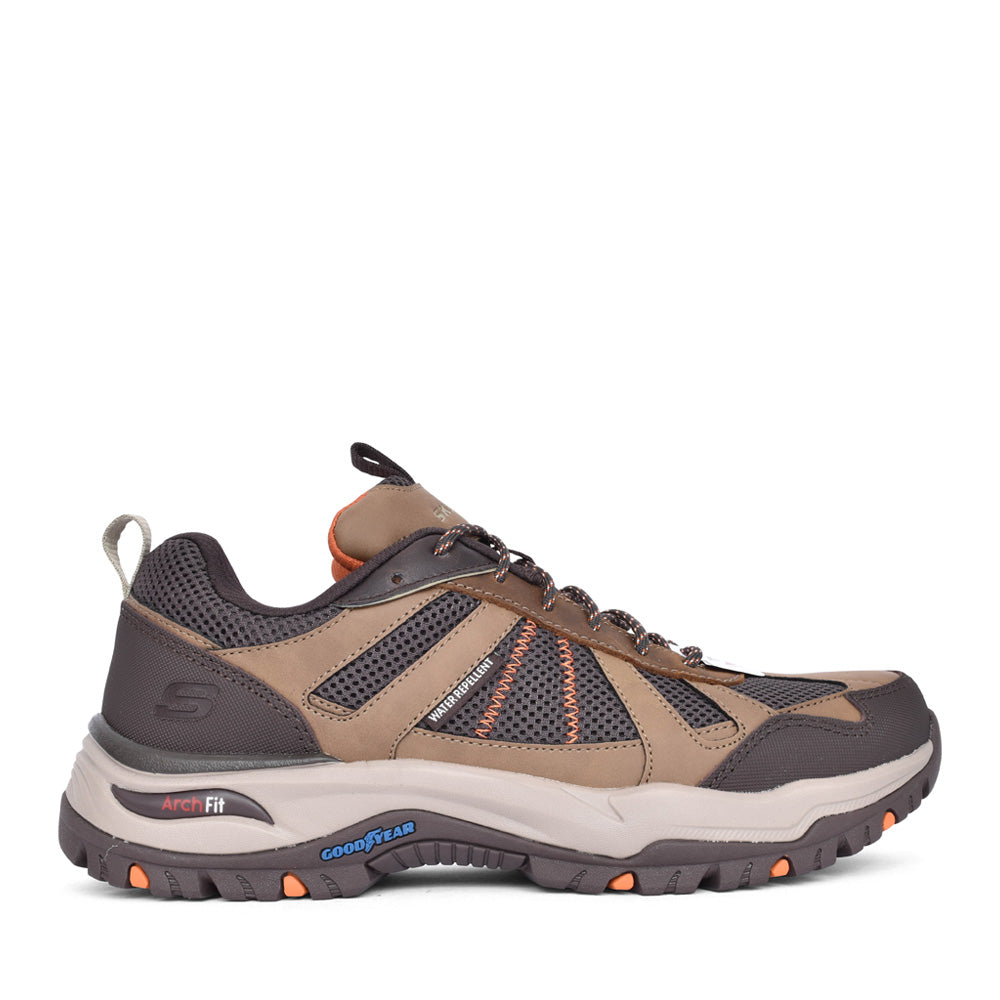 Mens 204607 Vortego Walking Shoe In Brown